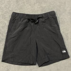 The North Face Class V Belted Shorts Black Outdoor Hiking Men's Size Small